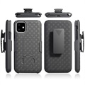 Coque Hybride iPhone 11 Pro avec Clip Ceinture - Noire