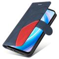 Étui Portefeuille OnePlus Nord CE 2 Lite 5G - Séries Bi-Color - Bleu