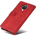 Étui Portefeuille Nokia G10/G20 Bi-Color Series - Rouge
