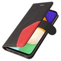 Étui Portefeuille Samsung Galaxy A52 5G, Galaxy A52s Bi-Color Series - Noir