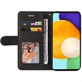 Étui Portefeuille Samsung Galaxy A52 5G, Galaxy A52s Bi-Color Series - Noir