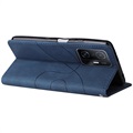 Étui Portefeuille Xiaomi 11T/11T Pro Série Bi-Color - Bleu