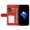 Étui Portefeuille iPhone 7/8/SE (2020)/SE (2022) Série Bi-Color - Rouge