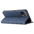 Étui Portefeuille Xiaomi Mi 11 Lite 5G Série Bi-Color - Bleu