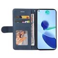 Étui Portefeuille Xiaomi Mi 11 Lite 5G Série Bi-Color - Bleu