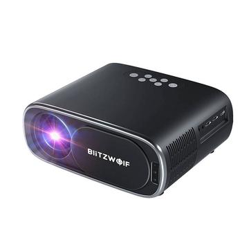 BlitzWolf BW-V4 Projecteur LED 1080p avec WiFi, Bluetooth - Noir