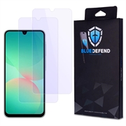Protection d'écran Samsung Galaxy A26 en verre trempé BlueDefend Anti-Blue Light - 2 Pcs.