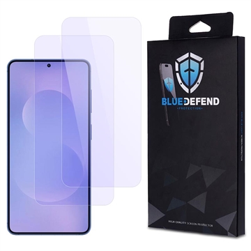 Protection d\'écran Samsung Galaxy S26/S26 Pro en verre trempé BlueDefend Anti-Blue Light - 2 Pcs.
