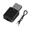 Émetteur-Récepteur Audio Sans Fil avec Câble AUX 3.5mm - Noir