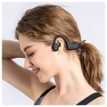 Écouteurs Bluetooth avec Microphone DG08 - IPX6 - Noir