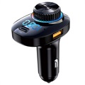 Émetteur FM Bluetooth / Chargeur Voiture QC&PD C19 - Noir