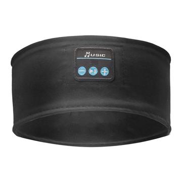 Bandeau Bluetooth sans fil pour écouter de la musique pendant le sommeil Casque d\'écoute pour le sommeil Haut-parleur stéréo HD pour dormir, s\'entraîner, faire du jogging, faire du yoga - Noir