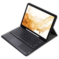 Étui Samsung Galaxy Tab S8+ avec Clavier Bluetooth - Noir