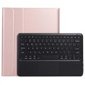 Étui Samsung Galaxy Tab S8+ avec Clavier Bluetooth - Rose Doré