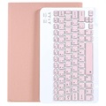 Étui Xiaomi Pad 5/Pad 5 Pro avec Clavier Bluetooth - Rose