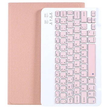 Étui Xiaomi Pad 5/Pad 5 Pro avec Clavier Bluetooth - Rose