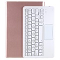 Étui Lenovo Tab P11 Pro avec Clavier Bluetooth - Rose Doré