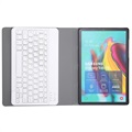 Étui Samsung Galaxy Tab S6 Lite 2020/2022 avec Clavier Bluetooth - Doré