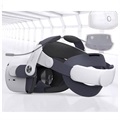 Serre-tête Oculus Quest 2 Ergonomique BoboVR M2 Plus - Blanc