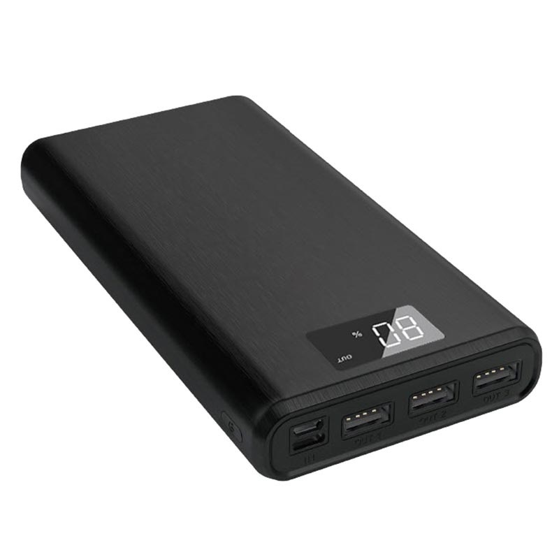 Batterie Externe 30000mAh Borofone BT2D - 3x USB