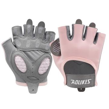 Gants d\'entraînement respirants pour femmes - moyen - rose