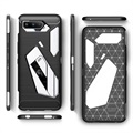 Asus ROG Phone 5 Brushed TPU Case - Carbon Fiber - Black