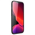 Coque iPhone 13 Pro en TPU Brossé - Fibre de Carbone - Noire