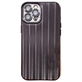 Coque iPhone 12 Pro en TPU Brossé avec Protecteur Objectif