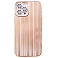 Coque iPhone 12 Pro en TPU Brossé avec Protecteur Objectif