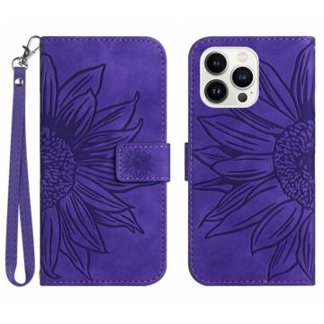 Étui Portefeuille iPhone 14 Pro Max - Série Sunflower