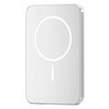 C10 Banque d'énergie sans fil magnétique 15W 5000mAh - Argent