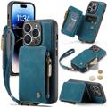 Coque Hybride iPhone 14 Pro Max Caseme C20 Zipper Pocket