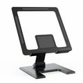 CCT17 Pliant Bureau Mini PC Support Portable Anti-Slip Métal Comprimés Stand Support 1000g Chargement Roulement - Ternir