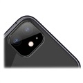 Protecteur d\'Objectif iPhone 11 en Métal & Verre Trempé - Noir
