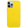 Coque iPhone 14 Pro en TPU - Série Candy Color - Jaune