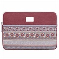 CanvasArtisan National Style Laptop Sleeve - 13" - Red