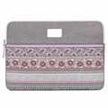 CanvasArtisan National Style Laptop Sleeve - 15" - Grey
