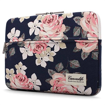 Housse Universelle pour Ordinateur Portable Canvaslife - 13-14" - Fleurs