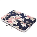 Housse Universelle pour Ordinateur Portable Canvaslife - 13-14" - Fleurs