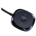 Chargeur Voiture / Kit Voiture Bluetooth avec Télécommande à Fil BC20 - AUX - Noir