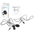 Chargeur Voiture / Kit Voiture Bluetooth avec Télécommande à Fil BC20 - AUX - Noir