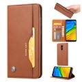 Étui Portefeuille OnePlus 6T - Série Card Set - Marron