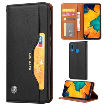 Étui Portefeuille Samsung Galaxy A20e - Série Card Set - Noir