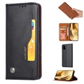 Étui Portefeuille Samsung Galaxy Note20 - Série Card Set - Marron