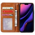 Étui Portefeuille iPhone 11 - Série Card Set - Marron