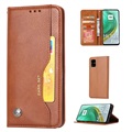 Étui Portefeuille Xiaomi Mi 10T 5G/10T Pro 5G - Série Card Set - Marron