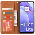 Étui Portefeuille Xiaomi Mi 10T Lite 5G - Serie Card Set - Marron