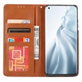 Étui Portefeuille Xiaomi Mi 11 Lite 5G - Serie Card Set - Marron