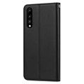 Étui Portefeuille Huawei P30 - Série Card Set - Noir