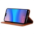 Étui Portefeuille Huawei P30 Lite - Série Card Set - Marron